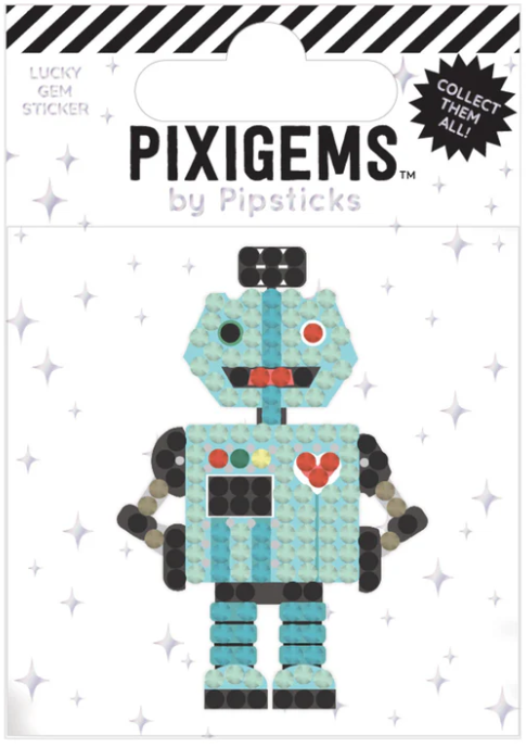 Pipsticks Pixigem Roxi Robot Novelty Pipsticks [SK]   