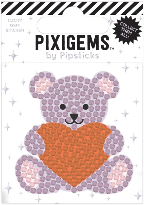 Pipsticks Pixigem Tess Teddy Novelty Pipsticks [SK]   