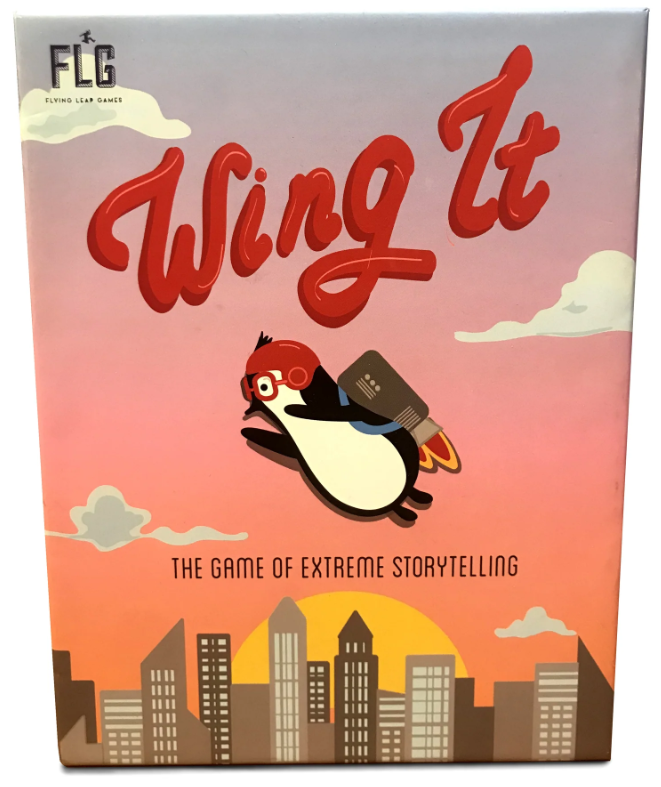 Wing It: The Game of Extreme Storytelling Card Games Flying LEAP Games [SK]   