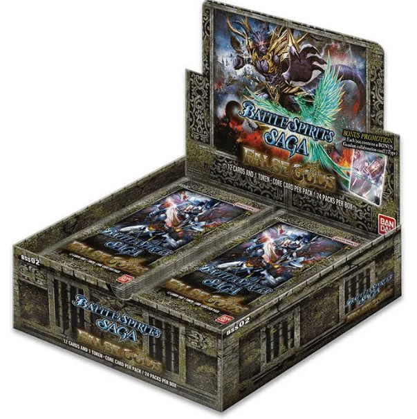 Battle Spirits Saga: False Gods Booster Box TCGs Misc Bandai [SK]   