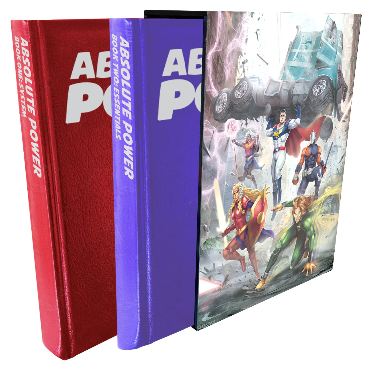 Absolute Power Two Book Slipcase Set RPGs - Misc Japanime Games [SK]   