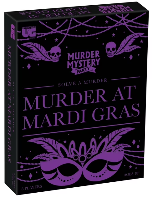 Murder Mystery Party - Murder at Mardi Gras Board Games University Games [SK]   