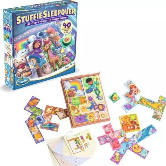 Stuffie Sleepover Activities Think Fun [SK]