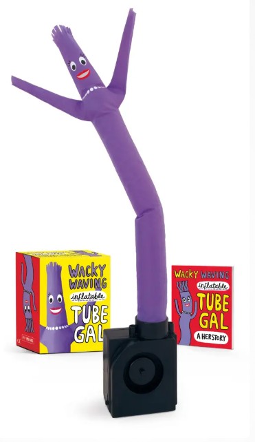 Running Press Wacky Waving Inflatable Tube Gal Novelty Running Press [SK]