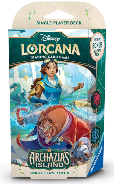 Lorcana TCG: Archazia's Island Starter Deck TCGs Misc Ravensburger [SK] Ruby & Sapphire