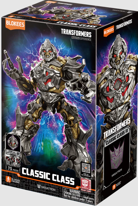 Blokees - Transformers - Classis Class Megatron 10 Activities Blokees [SK]