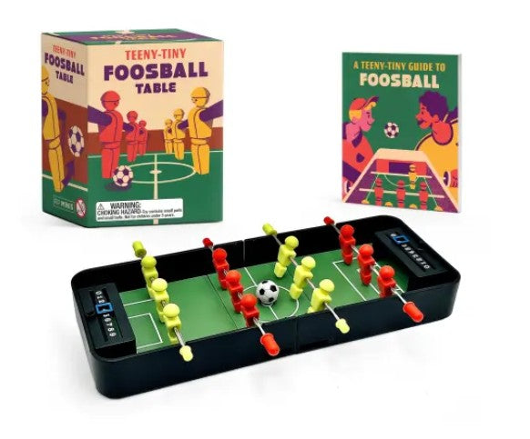Running Press Teeny-Tiny Fooseball Table Novelty Running Press [SK]