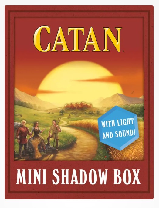 Running Press Catan Mini Shadow Box Novelty Running Press [SK]