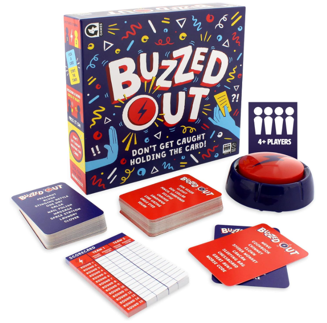 Buzzed Out Card Games Professor Puzzle [SK]