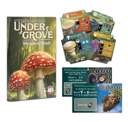 Undergrove: Whispering Woods Micro Expansion Board Games AEG [SK]