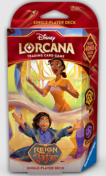Lorcana TCG: Reign of Jafar Starter Deck TCGs Misc Ravensburger [SK] Amber & Amethyst