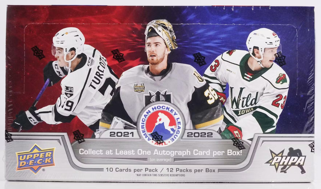 Upper Deck AHL Hockey 2021/22 Box Sports Cards Upper Deck [SK]