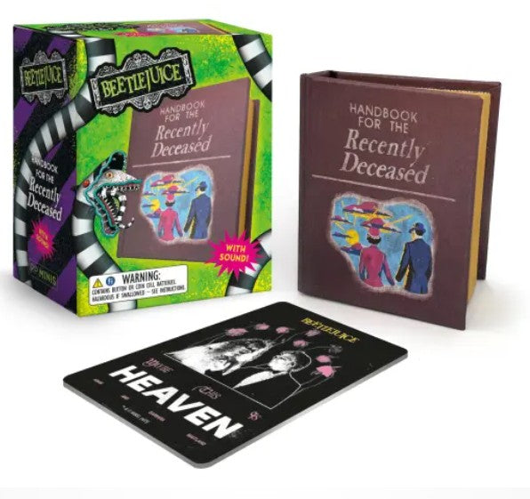 Running Press Beetlejuice Talking Handbook for the Recently Deceased Novelty Running Press [SK]