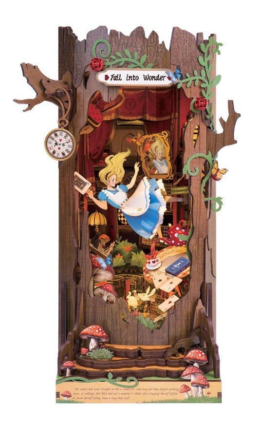 Rolife Fall Into Wonder Book Nook & Wonderland Activities Robotime [SK]