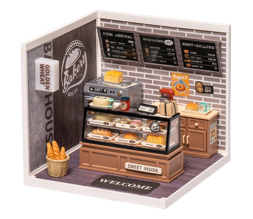Rolife Super Creator Mini Butter Bakery House Activities Robotime [SK]