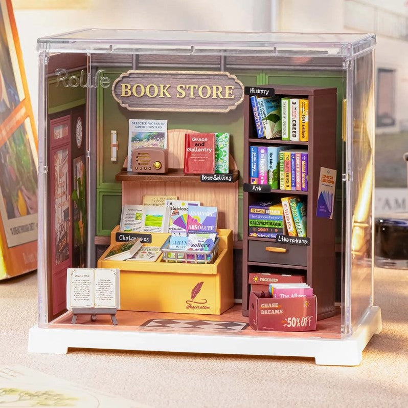 Rolife Super Creator Mini Memory Book Store Activities Robotime [SK]