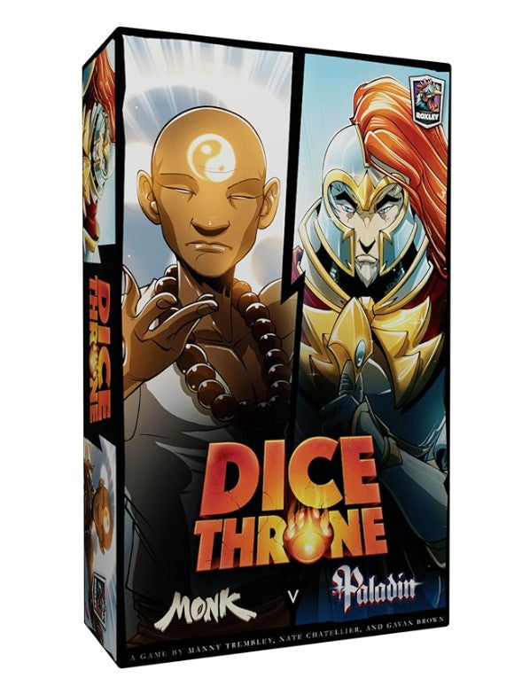 Dice Throne Season One - Monk vs Paladin Dice Games Roxley [SK]