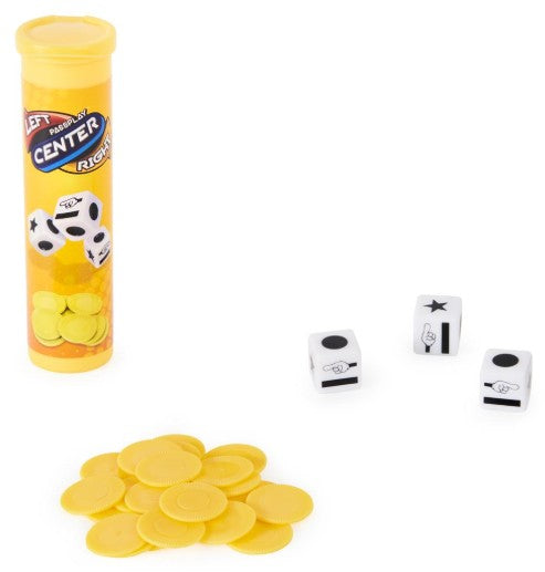 Left Center Right Tube Dice Games Spin Master [SK]