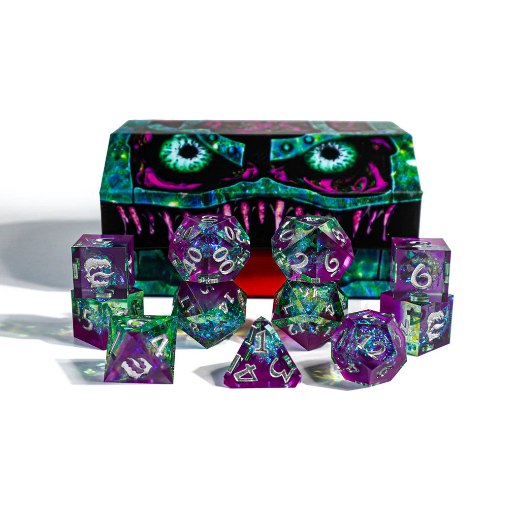 ArcKnight Mimic Sea Witch 11 Piece RPG Dice Set Dice Sets & Singles ArcKnight [SK]