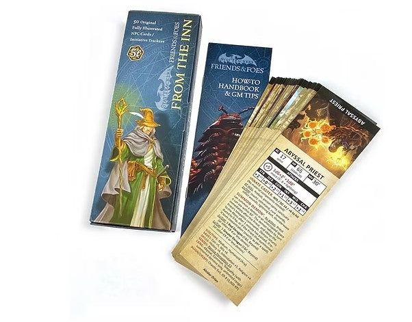 Stat Trackers Friends & Foes From the Inn Game Accessory Top Dog Games [SK]