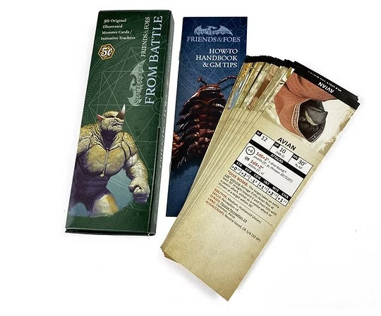 Stat Trackers Friends & Foes From Battle Game Accessory Top Dog Games [SK]