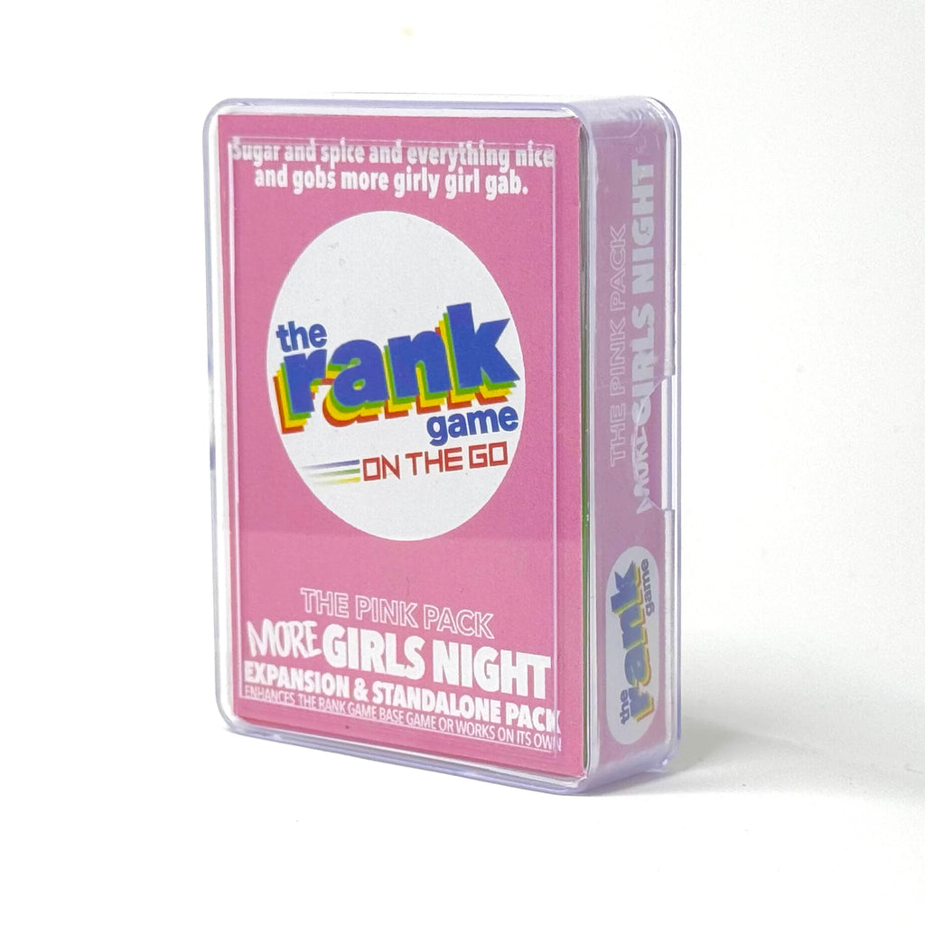 The Rank Game Expansion Pack: More Girls Night Card Games Storyastic [SK]