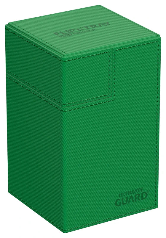 Ultimate Guard Flip'n'Tray 100+ Monocolor Green Card Supplies Ultimate Guard [SK]