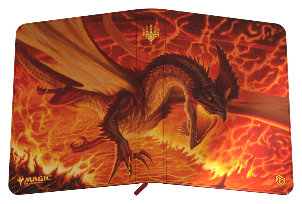 Ultimate Guard Zipfolio 360 Tarkir Dragonstorm Magmatic Hellkite Card Supplies Ultimate Guard [SK]