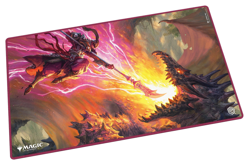 Ultimate Guard Playmat Tarkir Dragonstorm Worthy Cost Card Supplies Ultimate Guard [SK]