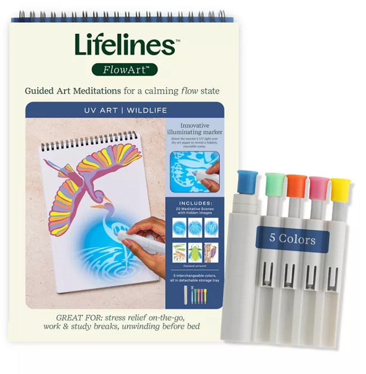 LifeLines FlowArt UV Art Art Supplies Lifelines [SK] Wildlife