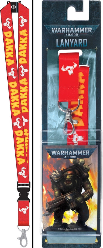 Warhammer 40k Orks 1 Lanyard Novelty ATABOY [SK]   