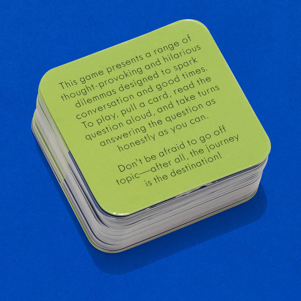 Chronicle Books - After Dinner Amusements: Which Would You Choose? Card Games Chronicle Books [SK]