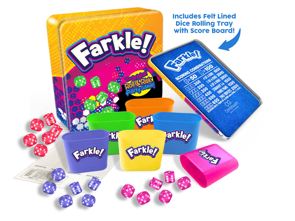 Farkle Deluxe Set Dice Games Continuum Games [SK]