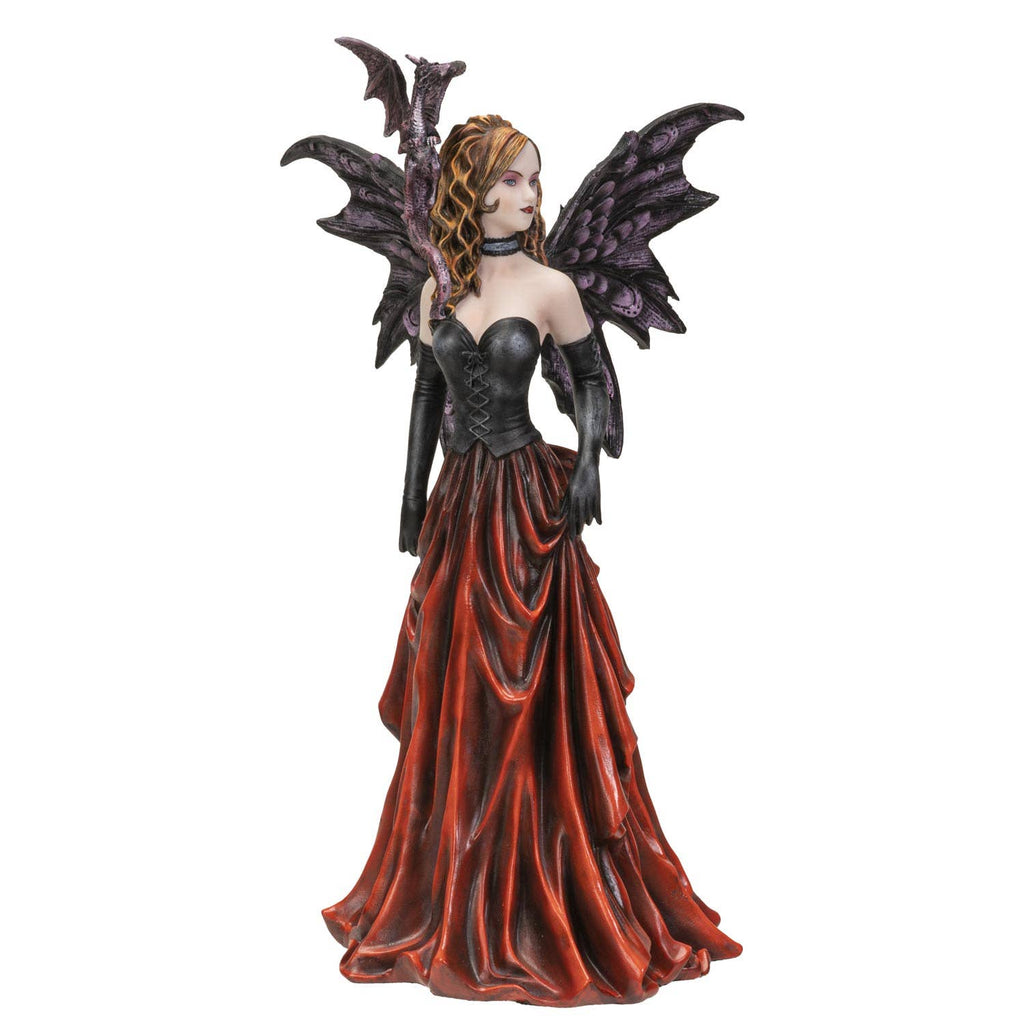 Fairy with Dragon Figurine Giftware PACIFIC GIFTWARE [SK]   