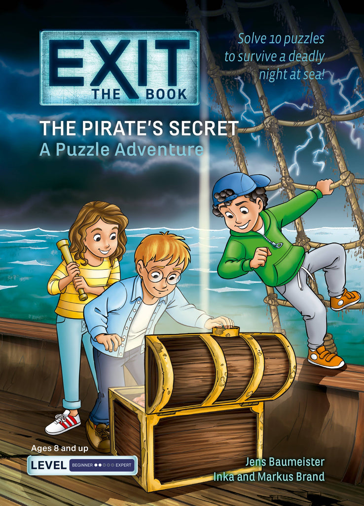 Exit: The Book - The Pirate's Secret: A Puzzle Adventure Activities Hachette Book Group [SK]
