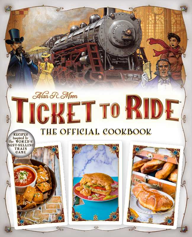 Ticket to Ride™ The Official Cookbook Books Simon & Schuster [SK]