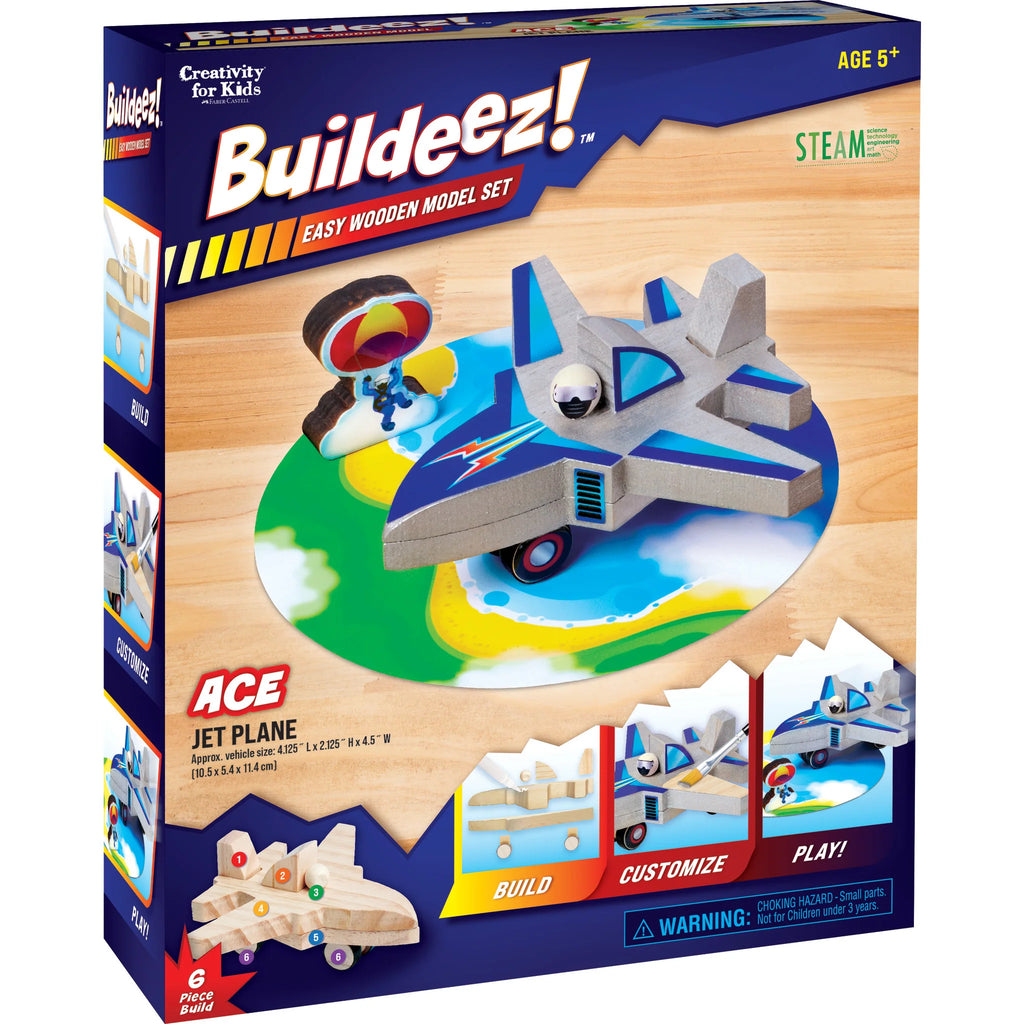 Buildeez! Jet Plane - Ace Activities Faber-Castell [SK]   