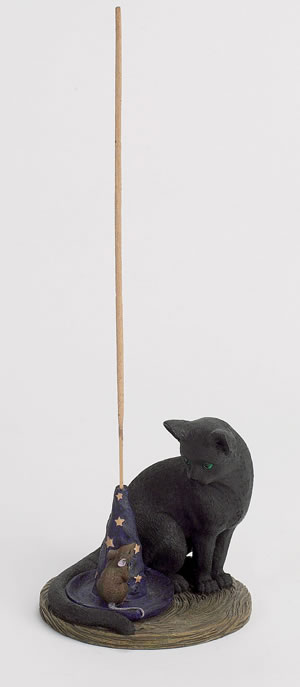 Fantasy Gifts - Magical Cat and Mouse Incense Burner Giftware Fantasy Gifts [SK]   