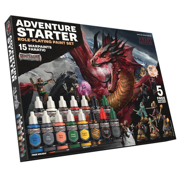 The Army Painter GameMaster Adventure Starter RPG Paint Set Paints & Supplies The Army Painter [SK]