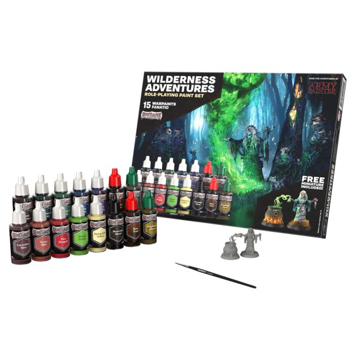 The Army Painter GameMaster Wilderness Adventures Paint Set Paints & Supplies The Army Painter [SK]   