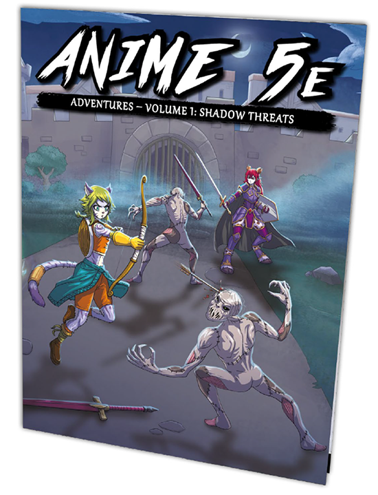 Anime 5E RPG Adventures Volume 1 – Shadow Threats RPGs - Misc Japanime Games [SK]   