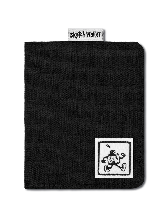 Inky's Small Canvas Sketch Wallet 2.0 Art Supplies Inky's [SK] Black  