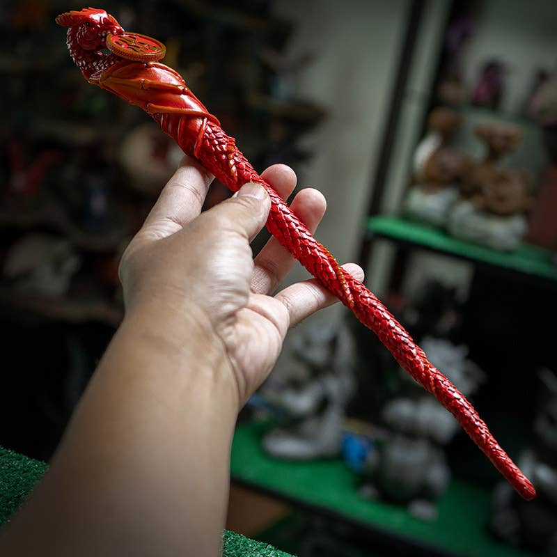Fire Dragon Wand Giftware PACIFIC GIFTWARE [SK]