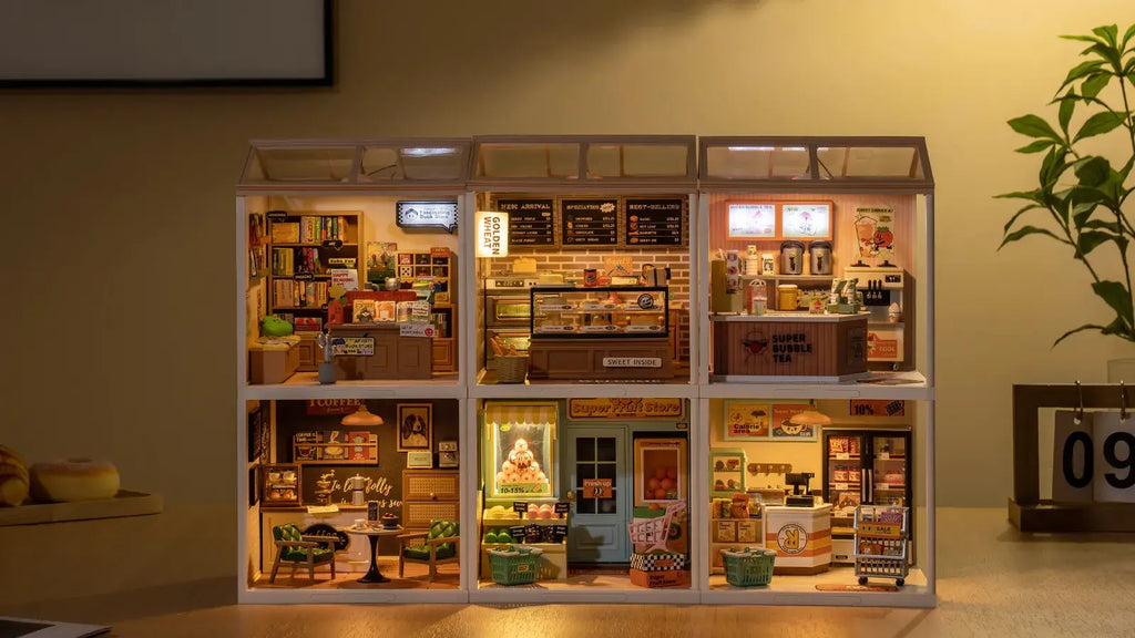 Rolife Super Creator: Fascinating Book Store Activities Hands Craft [SK]