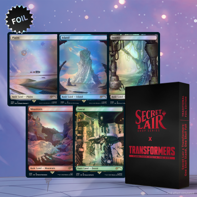 Magic Secret Lair Transformers One Shall Stand, One Shall Fall Foil Magic Wizards of the Coast [SK]   