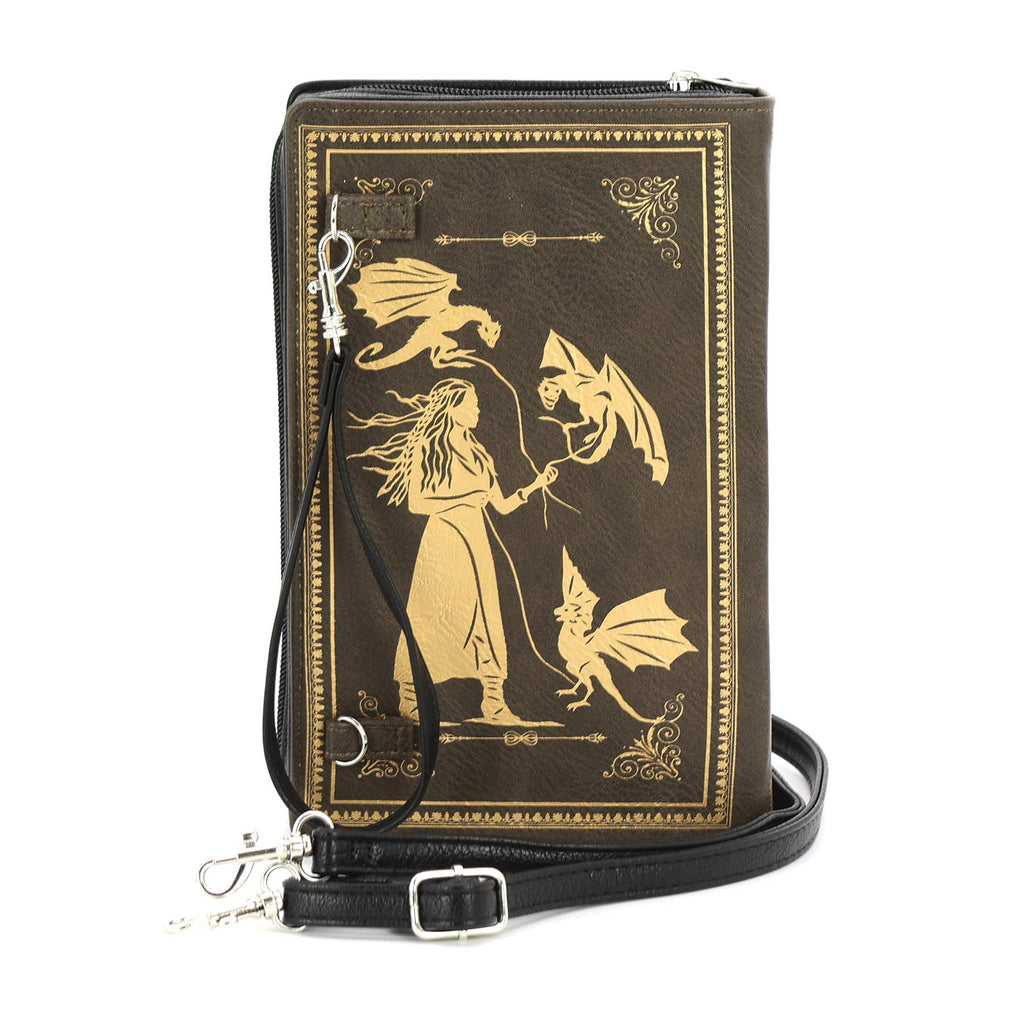 Queen of Dragons Book Clutch Bag Giftware COMECO INC [SK]