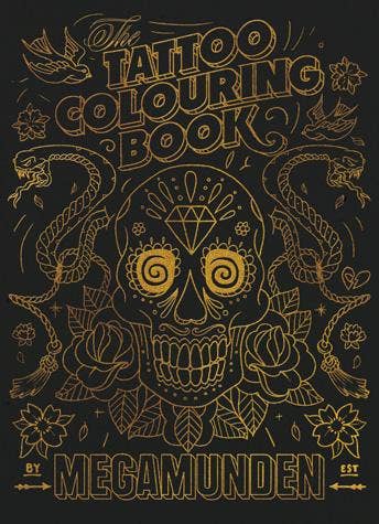 The Tattoo Coloring Book Activities Chronicle Books [SK]