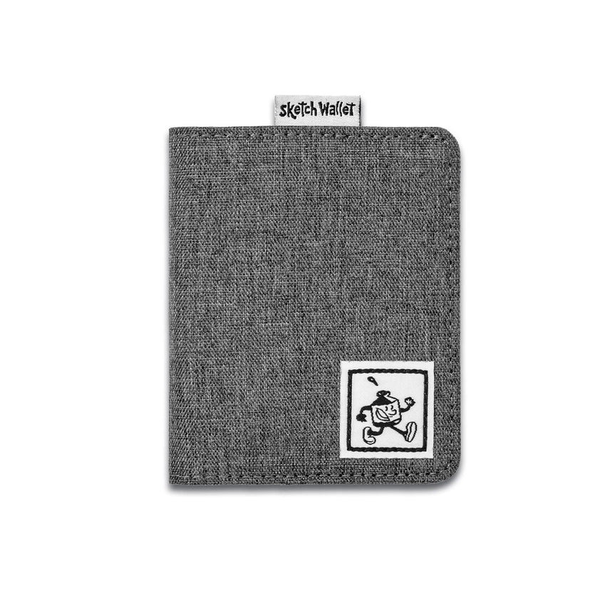 Inky's Small Canvas Sketch Wallet 2.0 Art Supplies Inky's [SK] Grey  