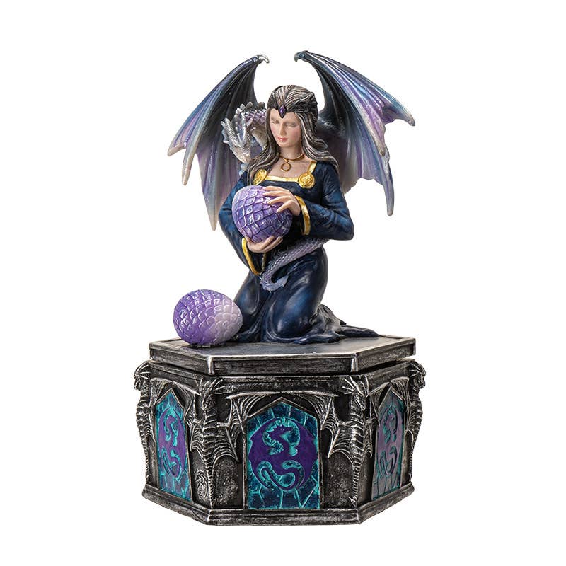 Anne Stokes Dragon Friendship Spring Box Giftware PACIFIC GIFTWARE [SK]