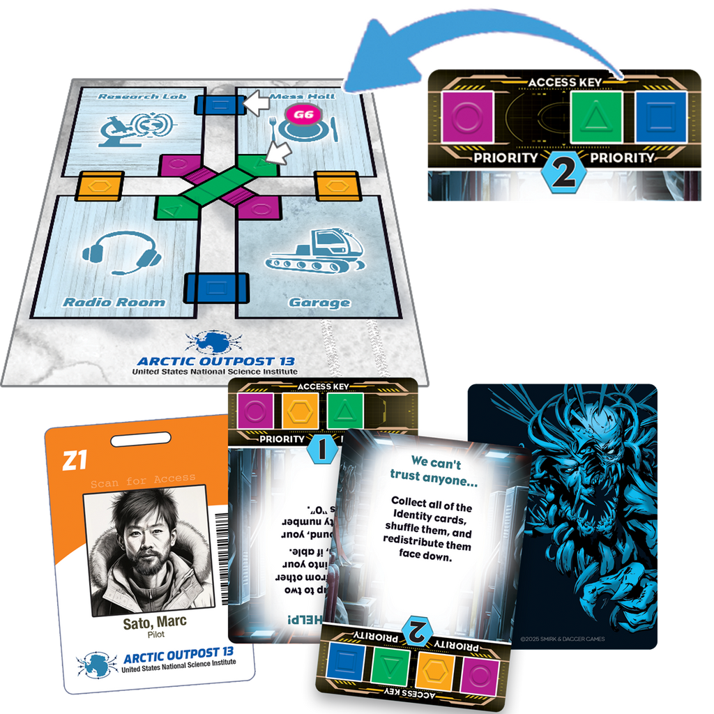 This Game is Killer: Frozen Horror - Fast, Deadly Party Game Board Games Smirk and Dagger [SK]